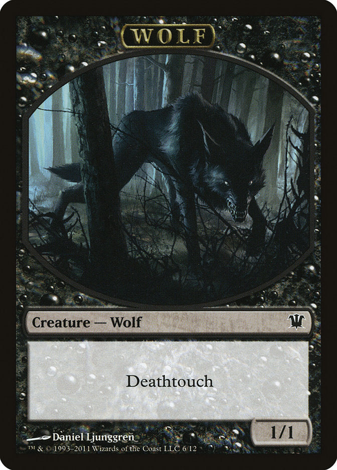 Wolf (6/12) [Innistrad Tokens] | D20 Games