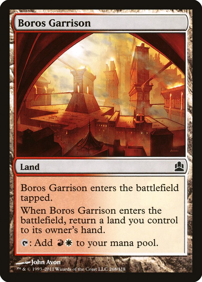 Boros Garrison [Commander 2011] | D20 Games