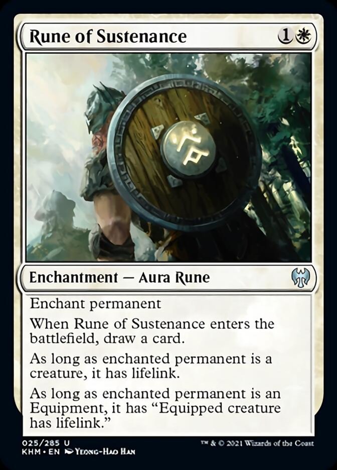 Rune of Sustenance [Kaldheim] | D20 Games