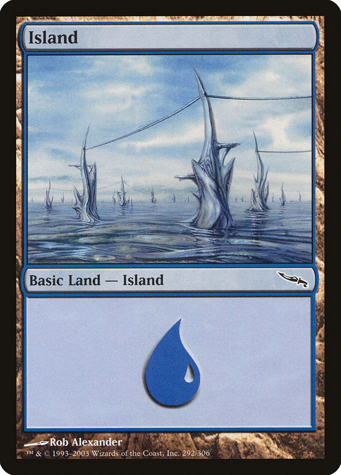 Island (292) [Mirrodin] | D20 Games