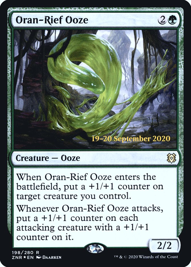 Oran-Rief Ooze [Zendikar Rising Prerelease Promos] | D20 Games