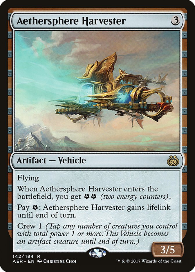 Aethersphere Harvester [Aether Revolt] | D20 Games