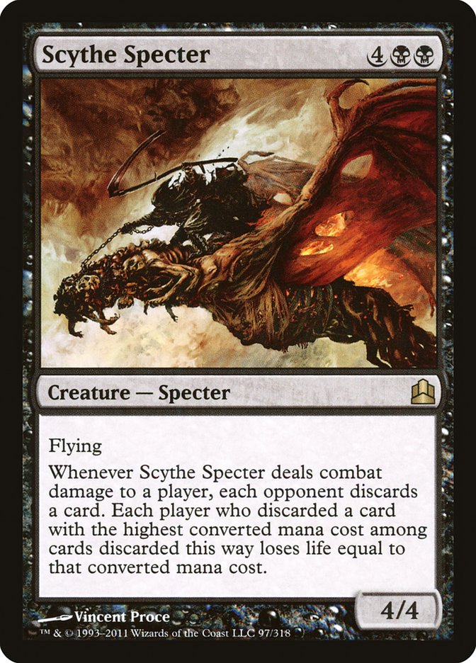 Scythe Specter [Commander 2011] | D20 Games