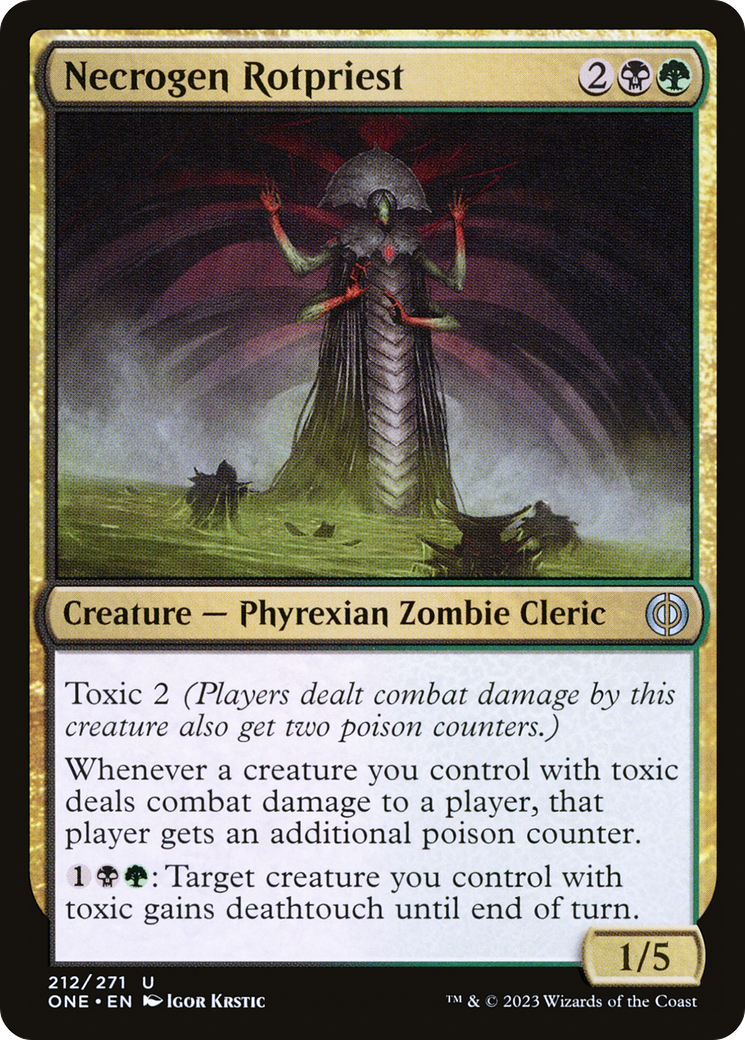 Necrogen Rotpriest [Phyrexia: All Will Be One] | D20 Games