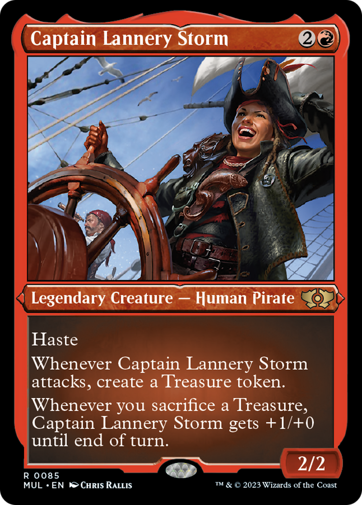 Captain Lannery Storm (Foil Etched) [Multiverse Legends] | D20 Games