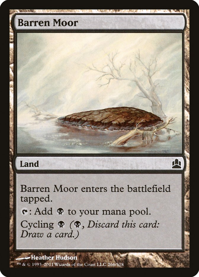 Barren Moor [Commander 2011] | D20 Games