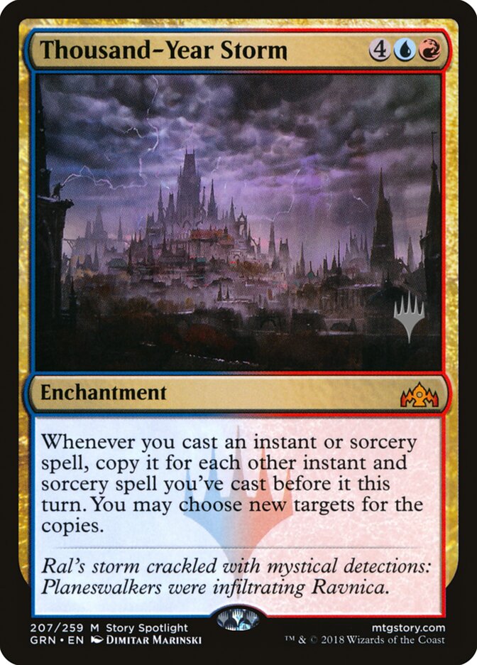 Thousand-Year Storm [Guilds of Ravnica Promos] | D20 Games