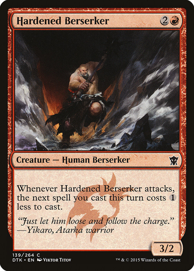 Hardened Berserker [Dragons of Tarkir] | D20 Games