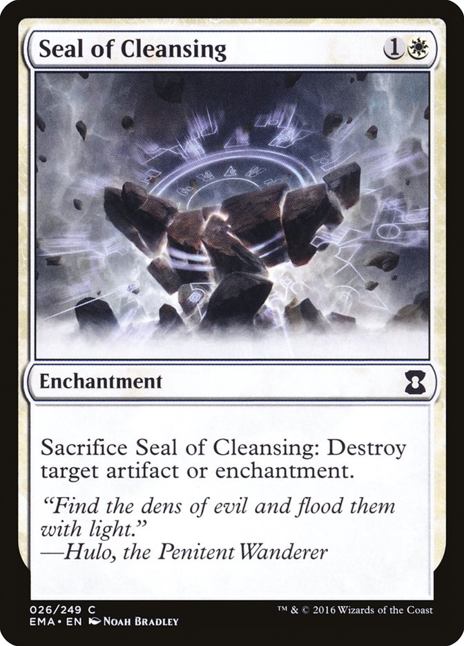 Seal of Cleansing [Eternal Masters] | D20 Games
