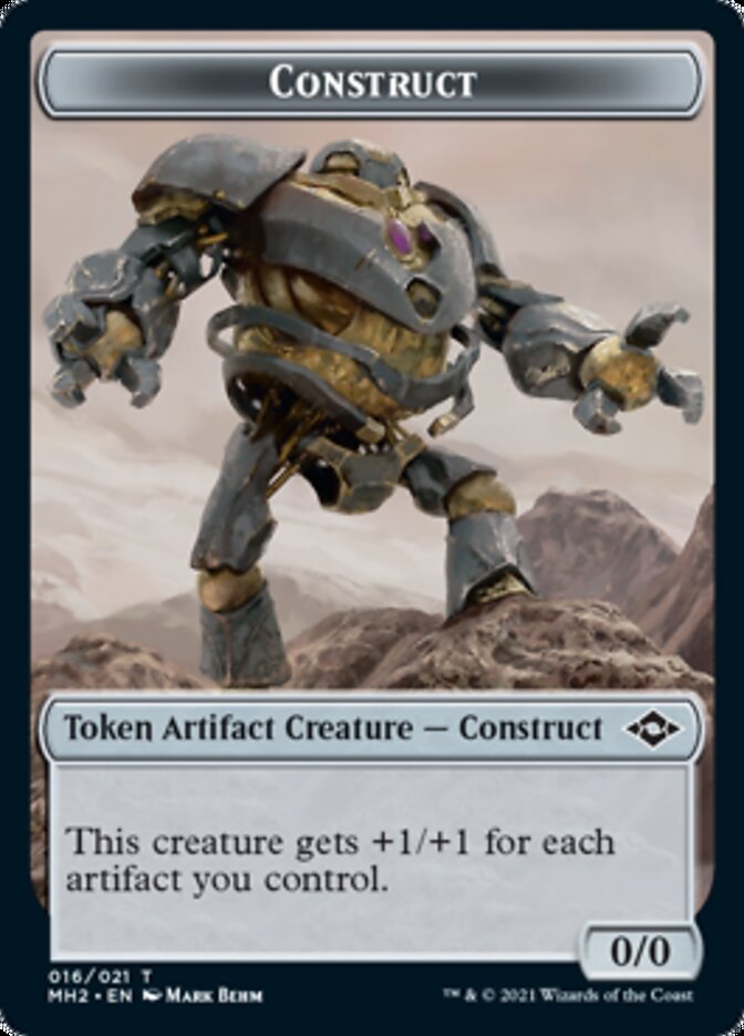 Construct Token // Food Token (18) [Modern Horizons 2 Tokens] | D20 Games