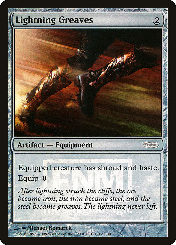 Lightning Greaves [Friday Night Magic 2009] | D20 Games