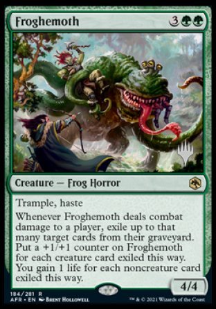 Froghemoth (Promo Pack) [Dungeons & Dragons: Adventures in the Forgotten Realms Promos] | D20 Games