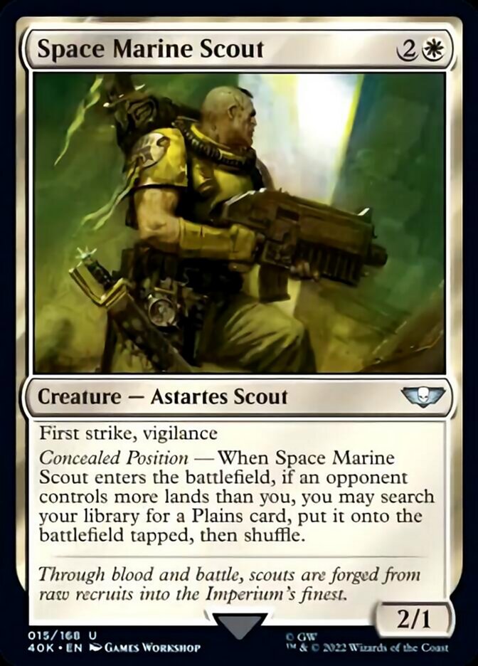 Space Marine Scout [Universes Beyond: Warhammer 40,000] | D20 Games