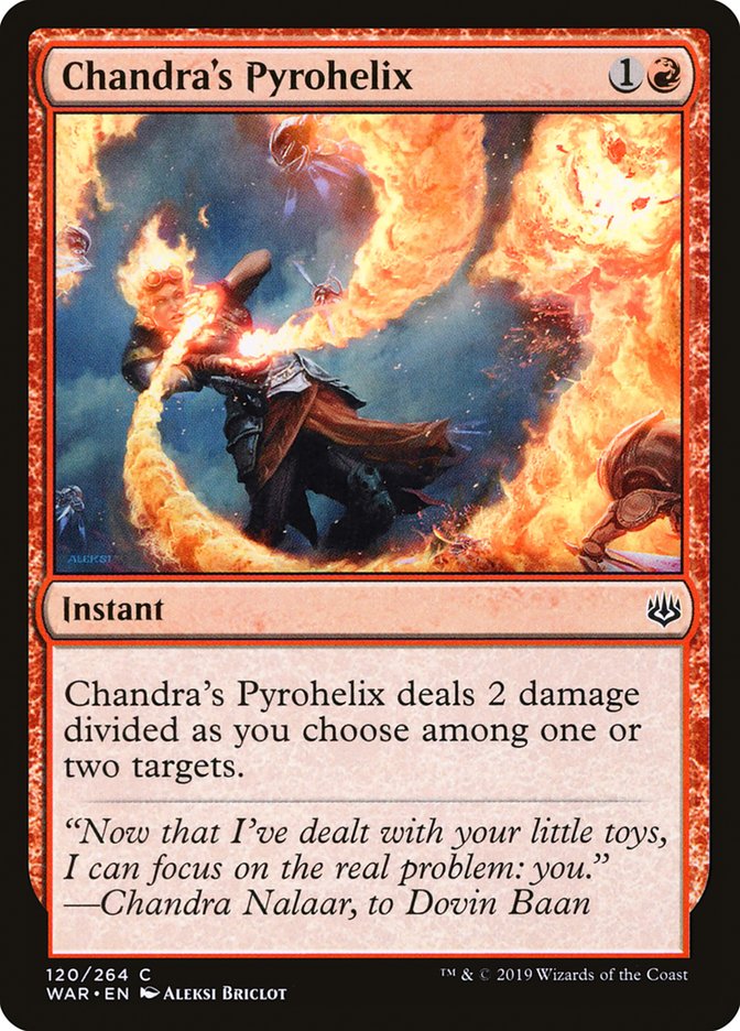 Chandra's Pyrohelix [War of the Spark] | D20 Games