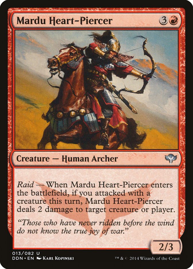 Mardu Heart-Piercer [Duel Decks: Speed vs. Cunning] | D20 Games