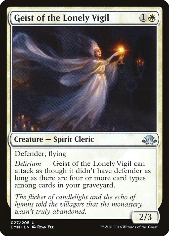 Geist of the Lonely Vigil [Eldritch Moon] | D20 Games