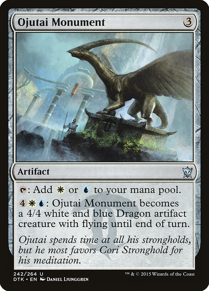 Ojutai Monument [Dragons of Tarkir] | D20 Games