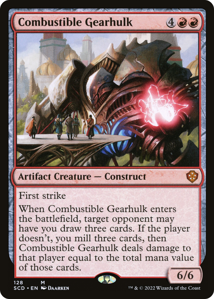 Combustible Gearhulk [Starter Commander Decks] | D20 Games