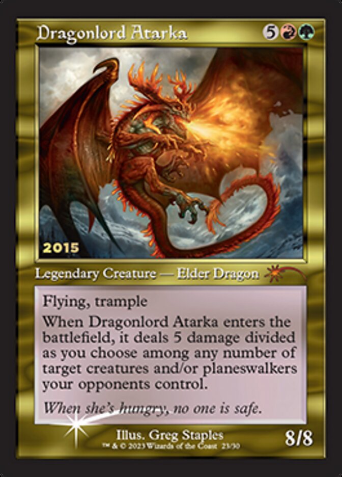 Dragonlord Atarka [30th Anniversary Promos] | D20 Games