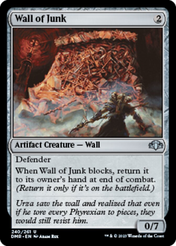 Wall of Junk [Dominaria Remastered] | D20 Games