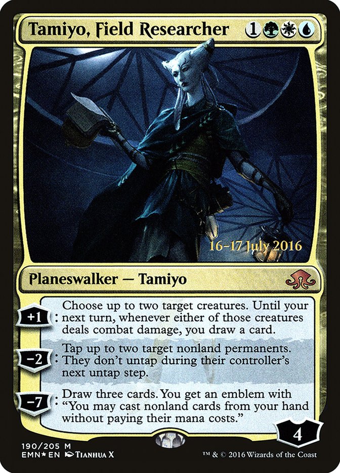 Tamiyo, Field Researcher  [Eldritch Moon Prerelease Promos] | D20 Games