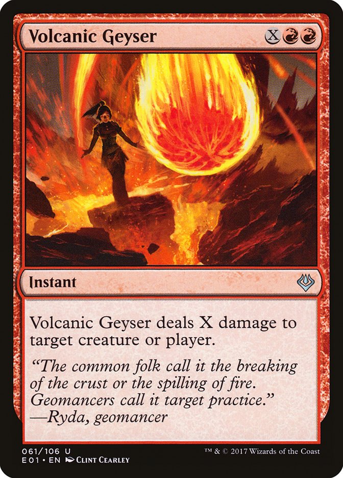 Volcanic Geyser [Archenemy: Nicol Bolas] | D20 Games