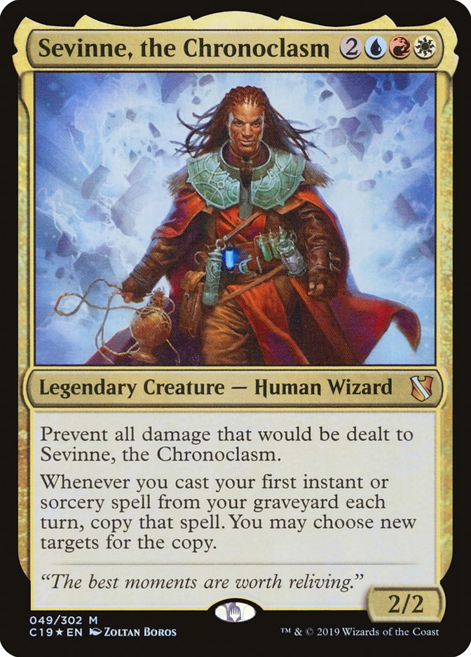 Sevinne, the Chronoclasm [Commander 2019] | D20 Games