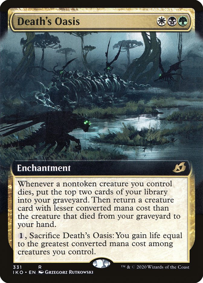 Death's Oasis (Extended Art) [Ikoria: Lair of Behemoths] | D20 Games