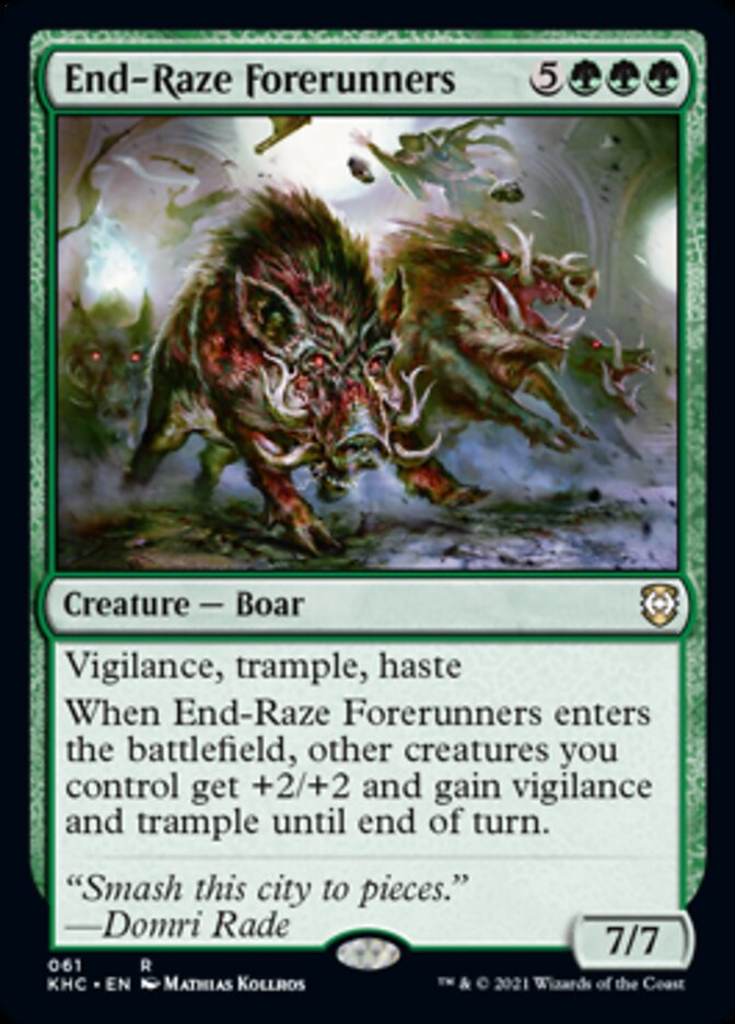 End-Raze Forerunners [Kaldheim Commander] | D20 Games