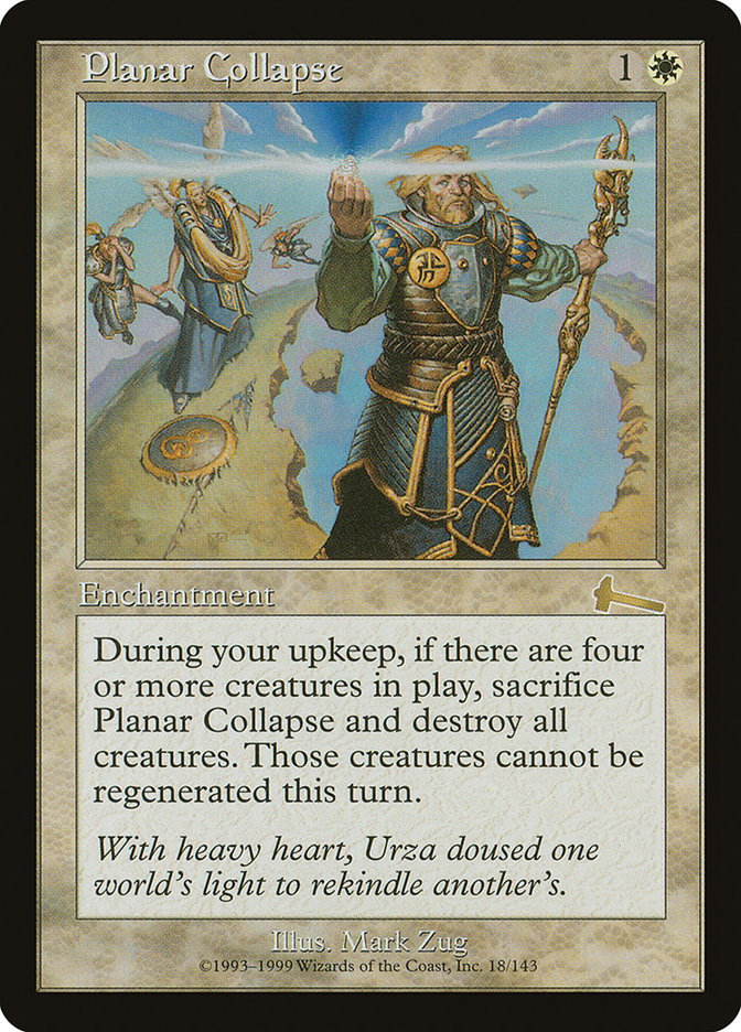 Planar Collapse [Urza's Legacy] | D20 Games