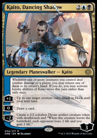 Kaito, Dancing Shadow (Promo Pack) [Phyrexia: All Will Be One Promos] | D20 Games