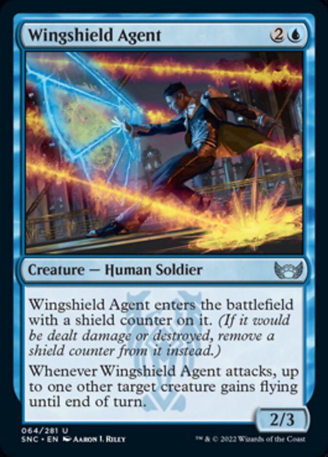 Wingshield Agent [Streets of New Capenna] | D20 Games