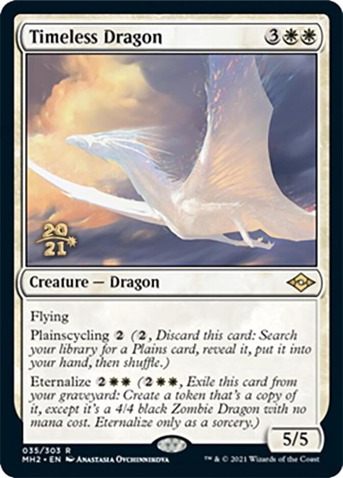 Timeless Dragon [Modern Horizons 2 Prerelease Promos] | D20 Games