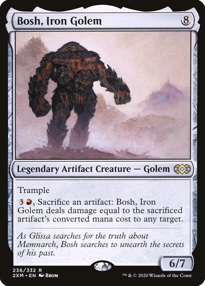 Bosh, Iron Golem [Double Masters] | D20 Games