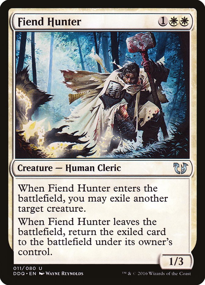 Fiend Hunter [Duel Decks: Blessed vs. Cursed] | D20 Games