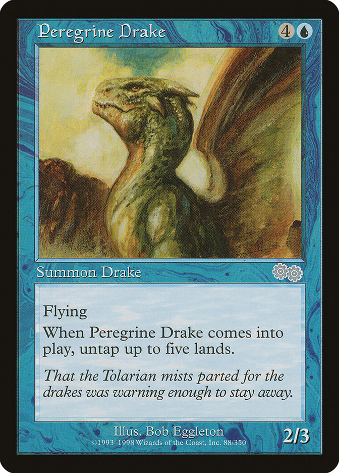 Peregrine Drake [Urza's Saga] | D20 Games