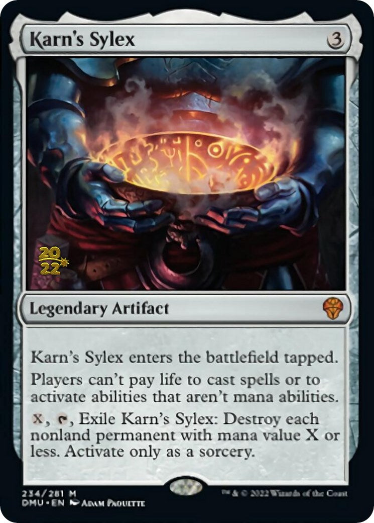 Karn's Sylex [Dominaria United Prerelease Promos] | D20 Games