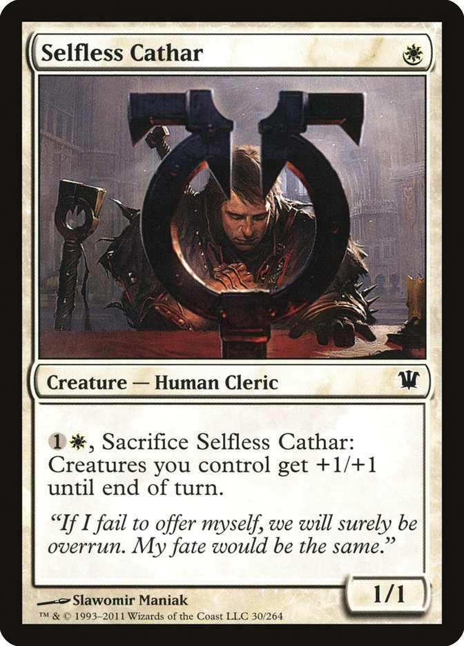 Selfless Cathar [Innistrad] | D20 Games