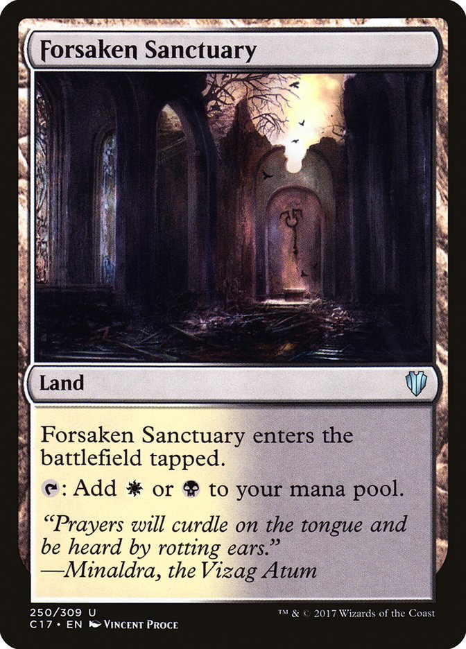 Forsaken Sanctuary [Commander 2017] | D20 Games