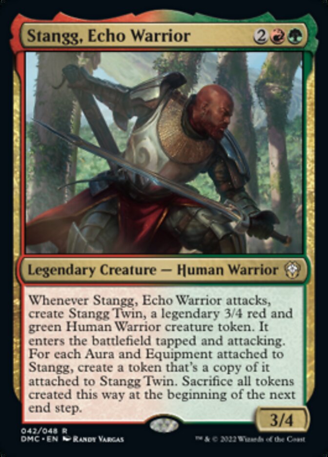 Stangg, Echo Warrior [Dominaria United Commander] | D20 Games