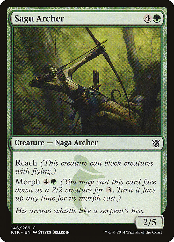 Sagu Archer [Khans of Tarkir] | D20 Games