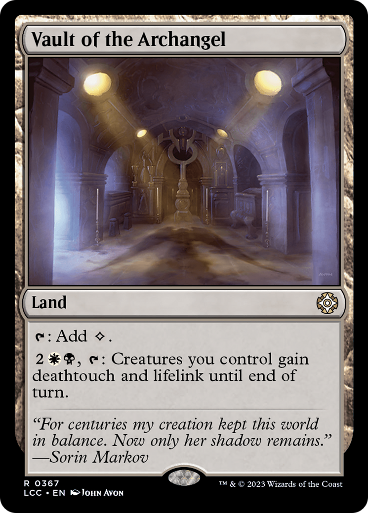 Vault of the Archangel [The Lost Caverns of Ixalan Commander] | D20 Games