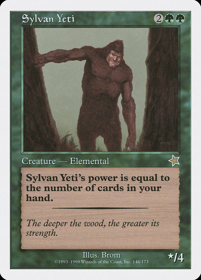 Sylvan Yeti [Starter 1999] | D20 Games
