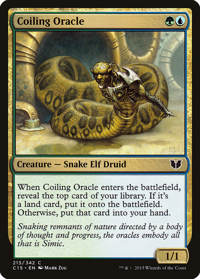 Coiling Oracle [Commander 2015] | D20 Games