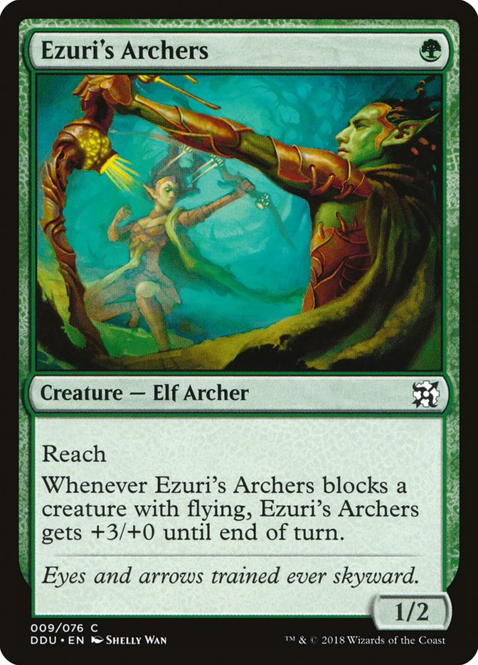 Ezuri's Archers [Duel Decks: Elves vs. Inventors] | D20 Games