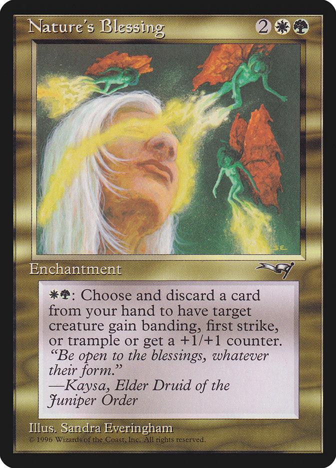 Nature's Blessing [Alliances] | D20 Games