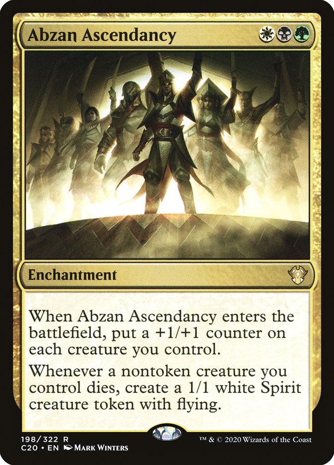 Abzan Ascendancy [Commander 2020] | D20 Games
