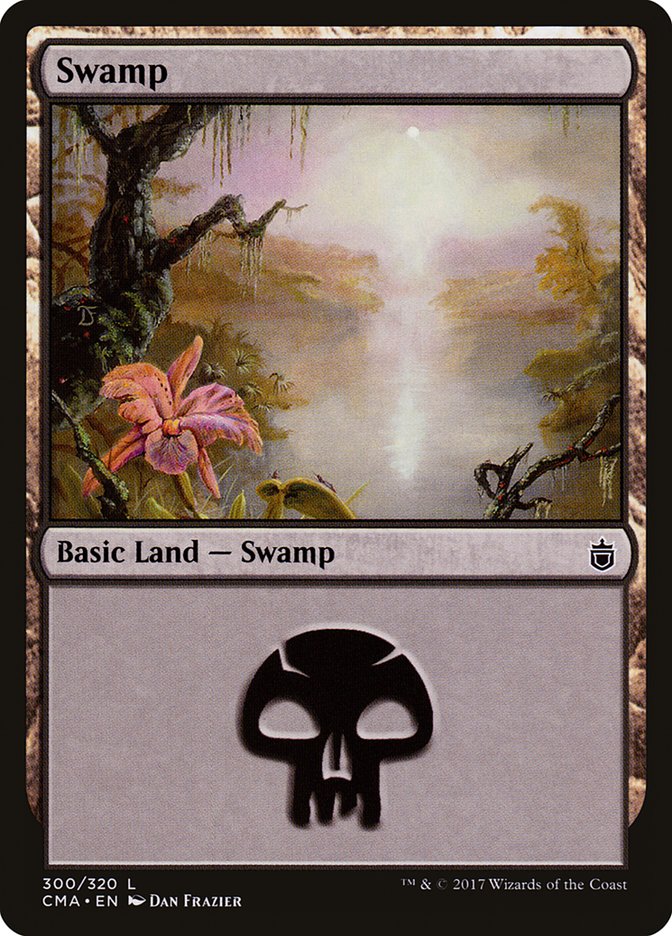 Swamp (300) [Commander Anthology] | D20 Games