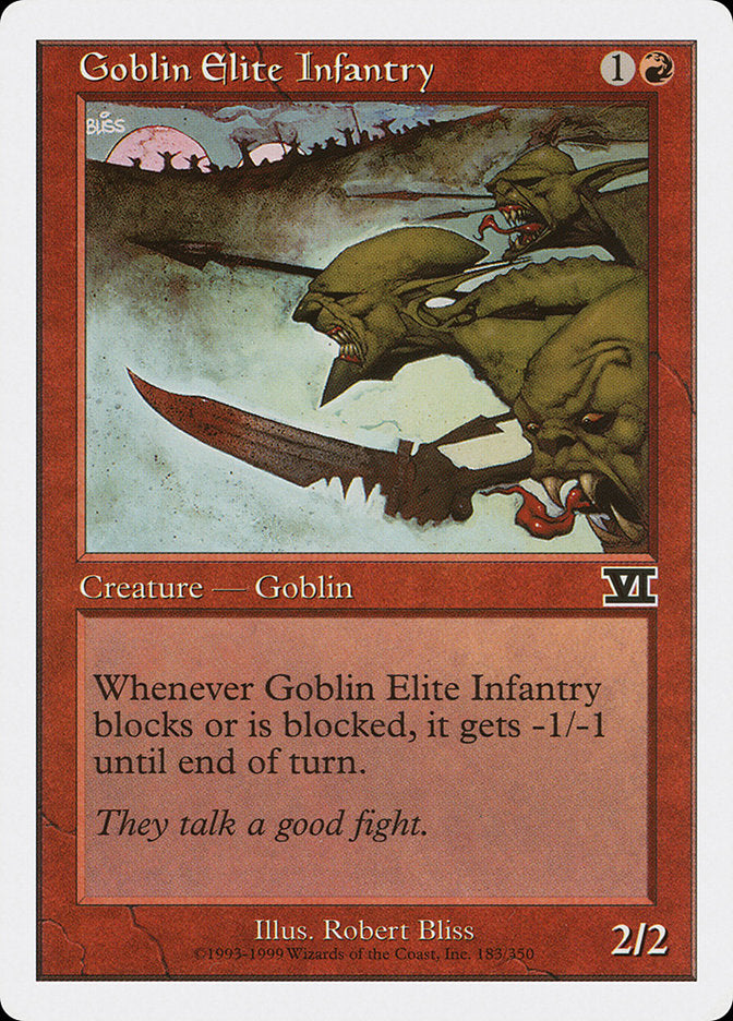 Goblin Elite Infantry [Classic Sixth Edition] | D20 Games