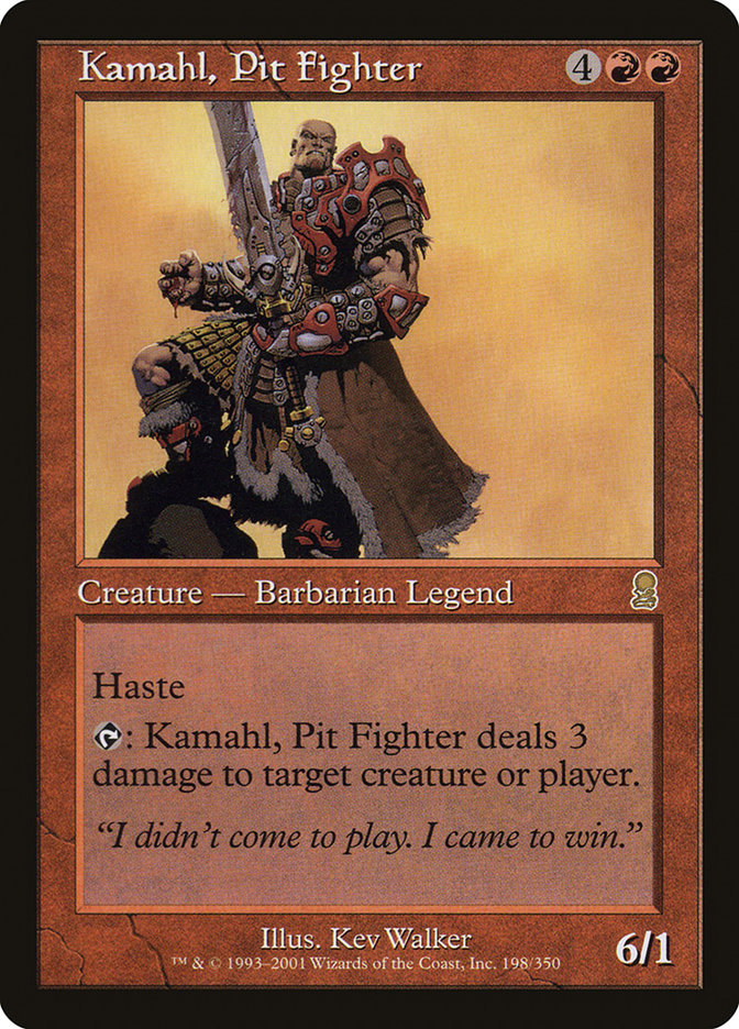 Kamahl, Pit Fighter [Odyssey] | D20 Games